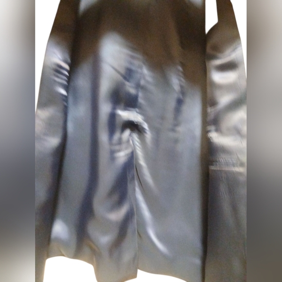 Hart Schaffner & Marx - Navy Blue Blazer, Mens 46R,  100% Wool, Single Breast - Picture 8 of 10